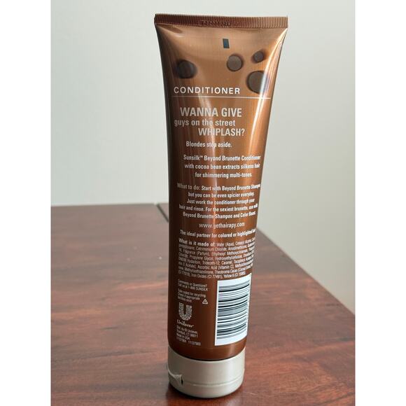 Sunsilk Beyond Brunette Conditioner Hair Nourishing Formula 9 Fl Oz Discontinued - Picture 2 of 3